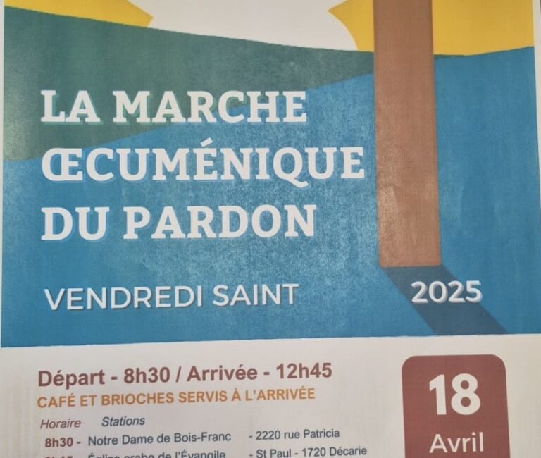 Marche oecuménique du pardon – 2025