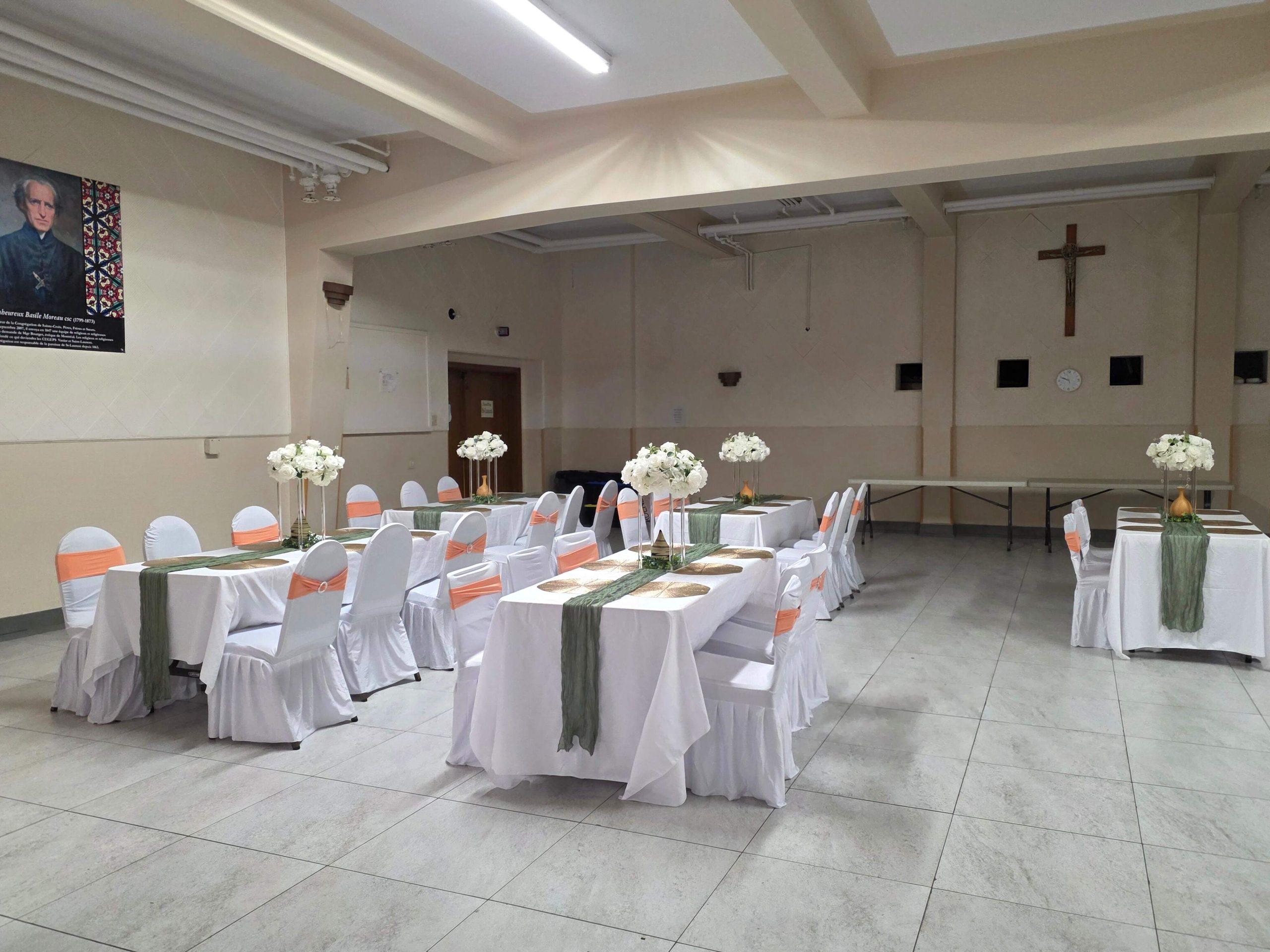 Espace événementiel de la salle Saint-Laurent