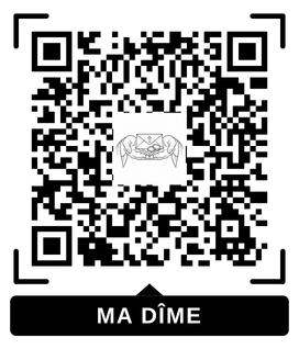 Code QR pour verser la dîme